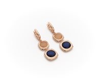 Orecchini Madì Donna Oblò in Argento Quarzo idrotermale 39203 - 39203